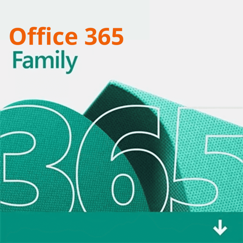 Microsoft 365 Family ESD – Licença Para 6 Computadores – Validade 12 meses