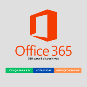 Microsoft Office 365 Entrega Imediata – 05 Dispositivos